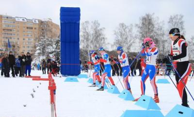 Рязанские лыжники продолжают выступать на «Красногорской лыжне»